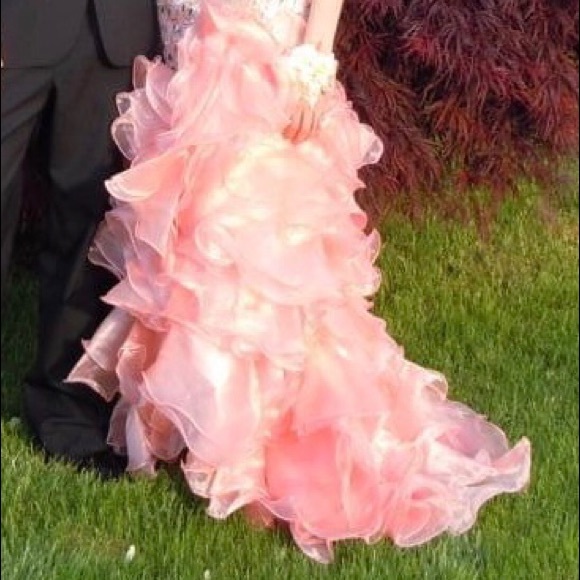 Sherri Hill full length gown. Size 0. Worn once. - Picture 6 of 11